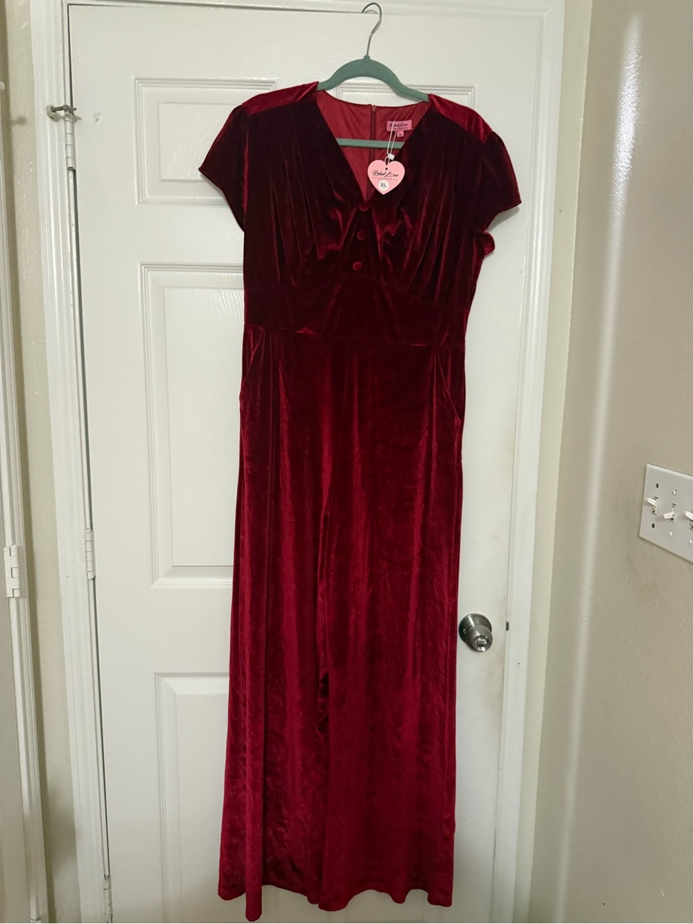 Rebel Love Velvet Jumpsuit